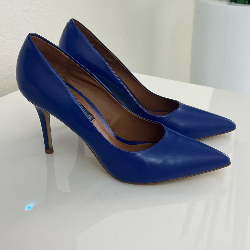 Steven By Steve Madden Royal Blue Heels